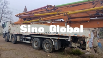 Caminhão de Zoomlion 63M Used Concrete Pump com o chassi de Scania com modelo 2013