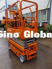 o diesel da capacidade 230kg Scissor o CE da altura de funcionamento do elevador 7.8m aprovado