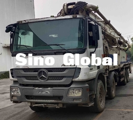 Zoomlion usado modela o caminhão da bomba concreta de 2013 56m com Mercedes Benz Chassis