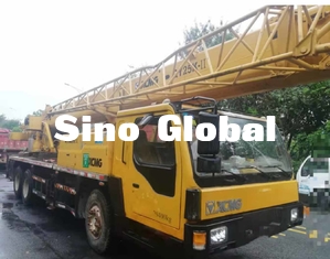 guindaste 25 Ton Capacity da segunda mão XCMG 3000mm Radus de trabalho