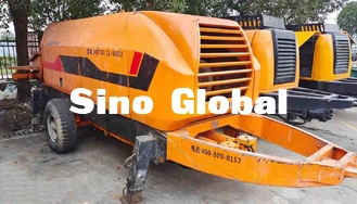 Bomba concreta 174KW Zoomlion HBT60.13.90SU do reboque da segunda mão