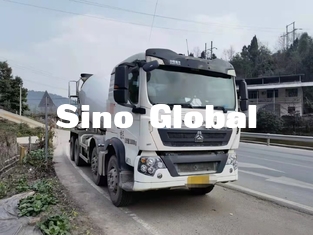 tipo diesel poder do ò caminhão do misturador concreto de Howo da mão do ³ 371HP dos 10M