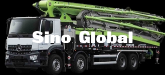 O caminhão de Zoomlion montou as bombas 63X-7RZ com Benz Chassis
