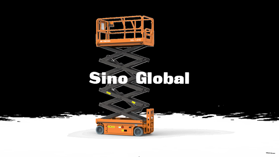 O elevador Skyboom SSL-12HD do crescimento do homem elétrico Scissor o crescimento levanta a altura de funcionamento de 12m