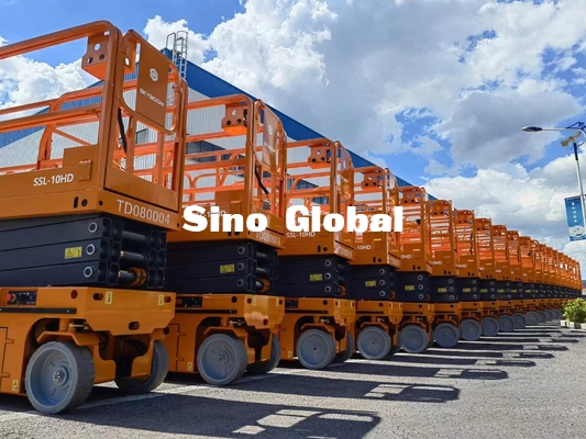 O elevador Skyboom SSL-12HD do crescimento do homem elétrico Scissor o crescimento levanta a altura de funcionamento de 12m