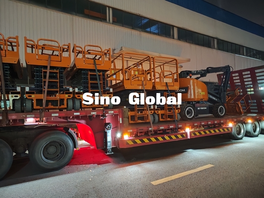 O elevador Skyboom SSL-12HD do crescimento do homem elétrico Scissor o crescimento levanta a altura de funcionamento de 12m