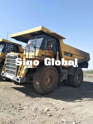 Modelo automático completo de KOMATSU HD465-7 do caminhão basculante da segunda mão