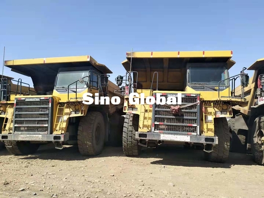 Modelo automático completo de KOMATSU HD465-7 do caminhão basculante da segunda mão