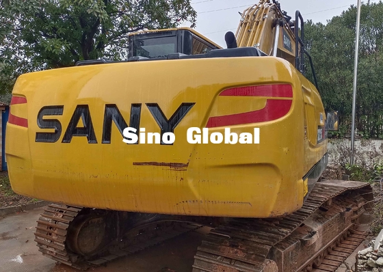 Sany SY215 ACE usou o modelo do motor de With Isuzu AM-4HK1X da máquina escavadora da esteira rolante