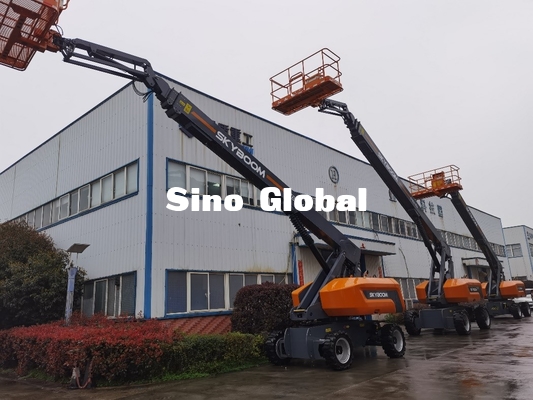 Modelo telescópico diesel da altura de funcionamento SKYBOOM do elevador 29.8m do crescimento GTBZ-28J