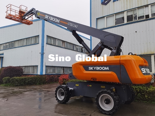 Modelo telescópico diesel da altura de funcionamento SKYBOOM do elevador 29.8m do crescimento GTBZ-28J