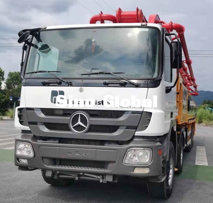 Caminhão diesel ³ usado /H da bomba concreta M56-5 148M de Putzmeister com 5 seções