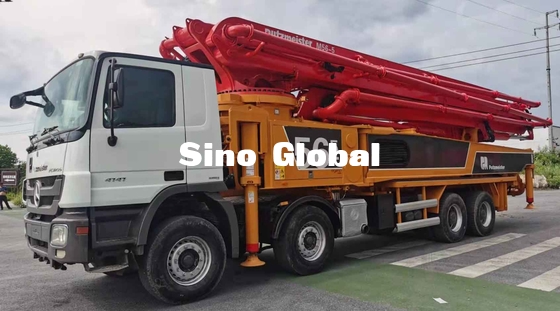 Caminhão diesel ³ usado /H da bomba concreta M56-5 148M de Putzmeister com 5 seções