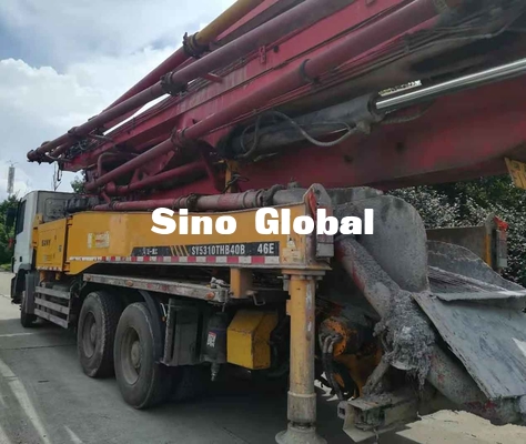 12Mpa usou os caminhões Euro4 46m da bomba concreta um alcance vertical de 4 seções