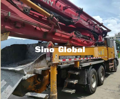 12Mpa usou os caminhões Euro4 46m da bomba concreta um alcance vertical de 4 seções