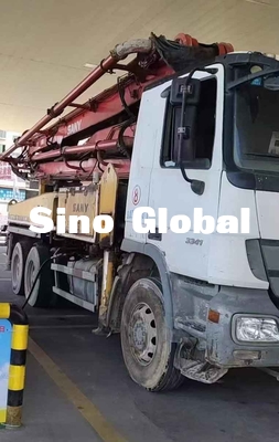 Caminhão do tipo 37M Used Concrete Pump de Sany com seção de 5 crescimentos