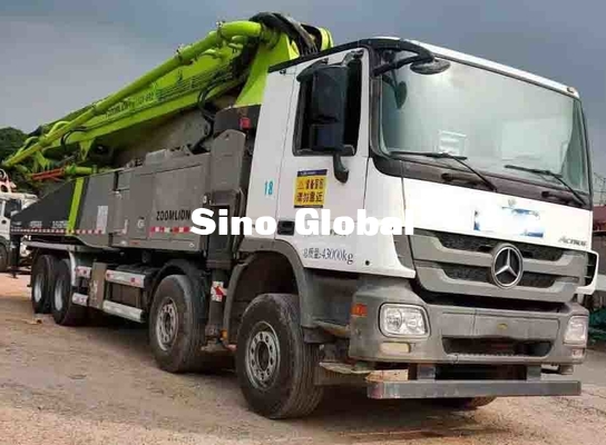 Zoomlion usou o caminhão da bomba concreta, crescimento concreto usado transporta 52 medidores 300KW