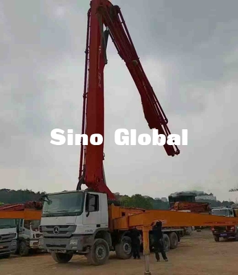 SY5419THB 56 usou o caminhão 56M da bomba concreta um alcance vertical de 6 seções