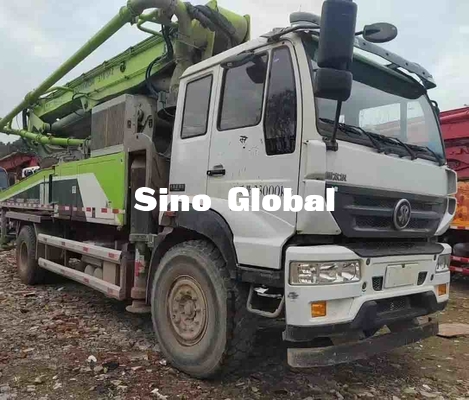 Altura de alimentação concreta usada do caminhão 37M With Sinotruk Chassis 1370mm da bomba de Zoomlion