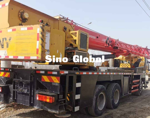 Lorry Crane usado STC200C5, velocidade de Sany 20 Ton Truck Crane 80km/H