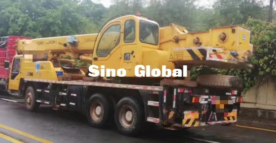 guindaste 25 Ton Capacity da segunda mão XCMG 3000mm Radus de trabalho