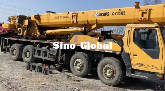 caminhão do crescimento da segunda mão XCMG, 35 Ton Truck Crane Sany QY35K5