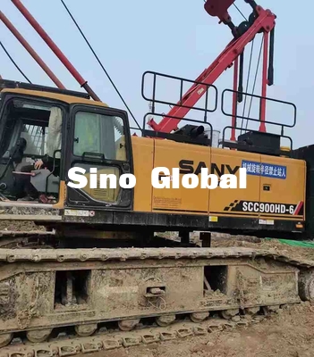 Sany SCC1000A usou o guindaste de esteira rolante de 100 toneladas com comprimento do crescimento de 13m 64m