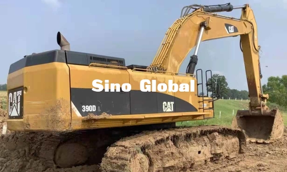 390KW usou a capacidade do depósito de gasolina de Caterpillar 390D 1240L da máquina escavadora da esteira rolante