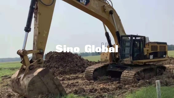390KW usou a capacidade do depósito de gasolina de Caterpillar 390D 1240L da máquina escavadora da esteira rolante