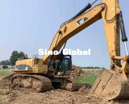 390KW usou a capacidade do depósito de gasolina de Caterpillar 390D 1240L da máquina escavadora da esteira rolante