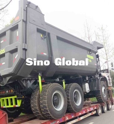 Caminhão basculante resistente Zoomlion ZT105 da segunda mão para a mineração