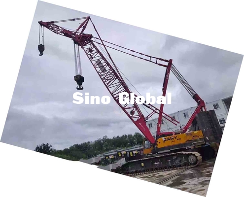 Modelo de 250 toneladas usado do guindaste de esteira rolante SCC2500C de Sany com poder 242kw