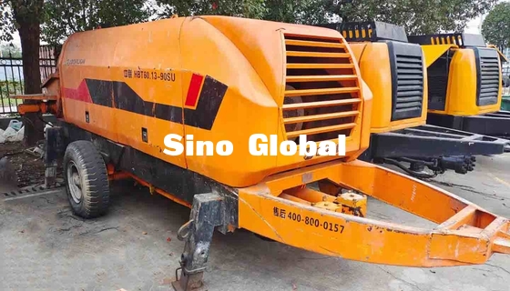 Bomba concreta 174KW Zoomlion HBT60.13.90SU do reboque da segunda mão