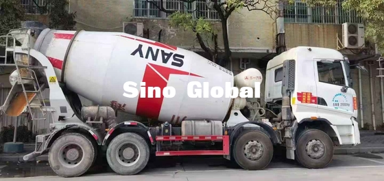 caminhão usado ³ Sany SY310C-8W do misturador 10M concreto para a indústria da construção civil