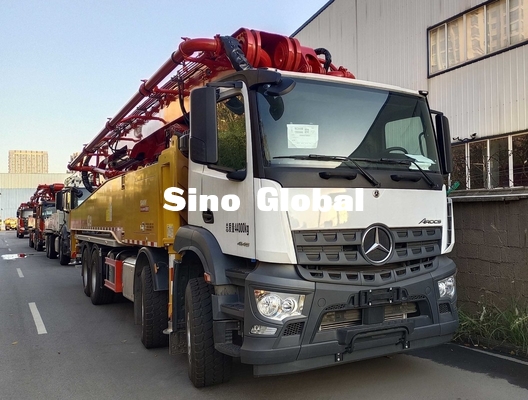 Sany novo 47M Bomba de concreto montada em caminhão com Benz Chassis