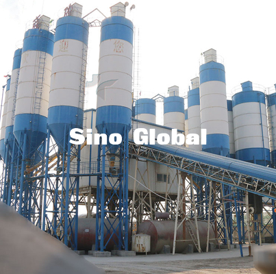 Capacidade de tratamento por lotes concreta do poder 180 M3/H da planta 205KW de Zoomlion HZS180