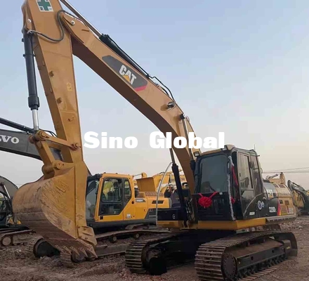 ?a máquina escavadora de Caterpillar 320D da mão 99,9 do poder 340L quilowatts da capacidade do tanque