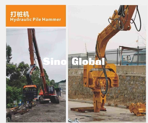 Sino martelo de pilha hidráulico global para KOMATSU Sany CAT Excavators